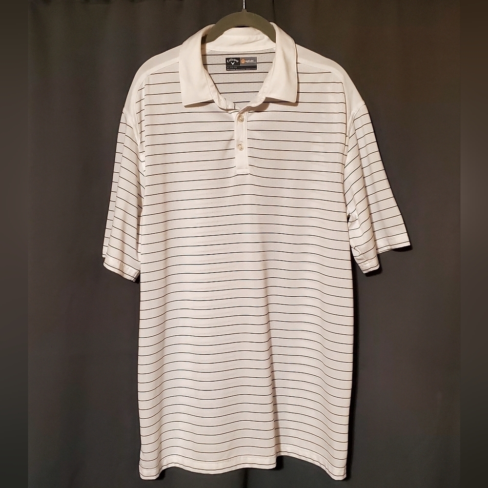 CALLAWAY GOLF SHIRT WHITE SIZE XL